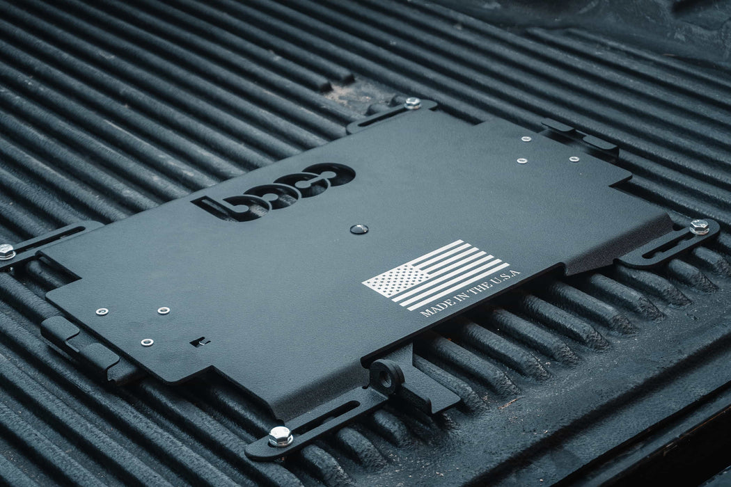 DeWalt 2.0 Toughsystem locking mounting plate 2.0 Low-Profile 10 Gauge Steel.
