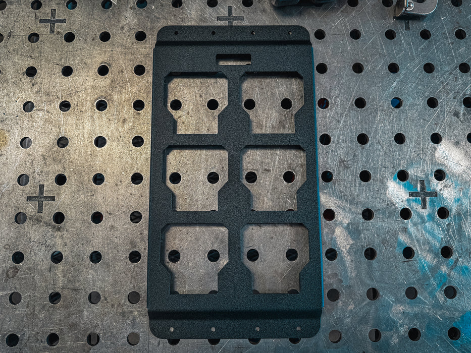 Milwaukee Packout Single Light Duty Sim Low Profile Mounting Plate V3