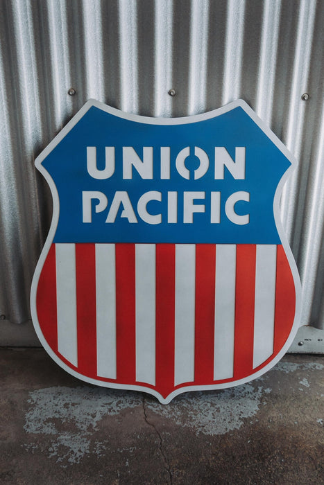 union pacific railway sign