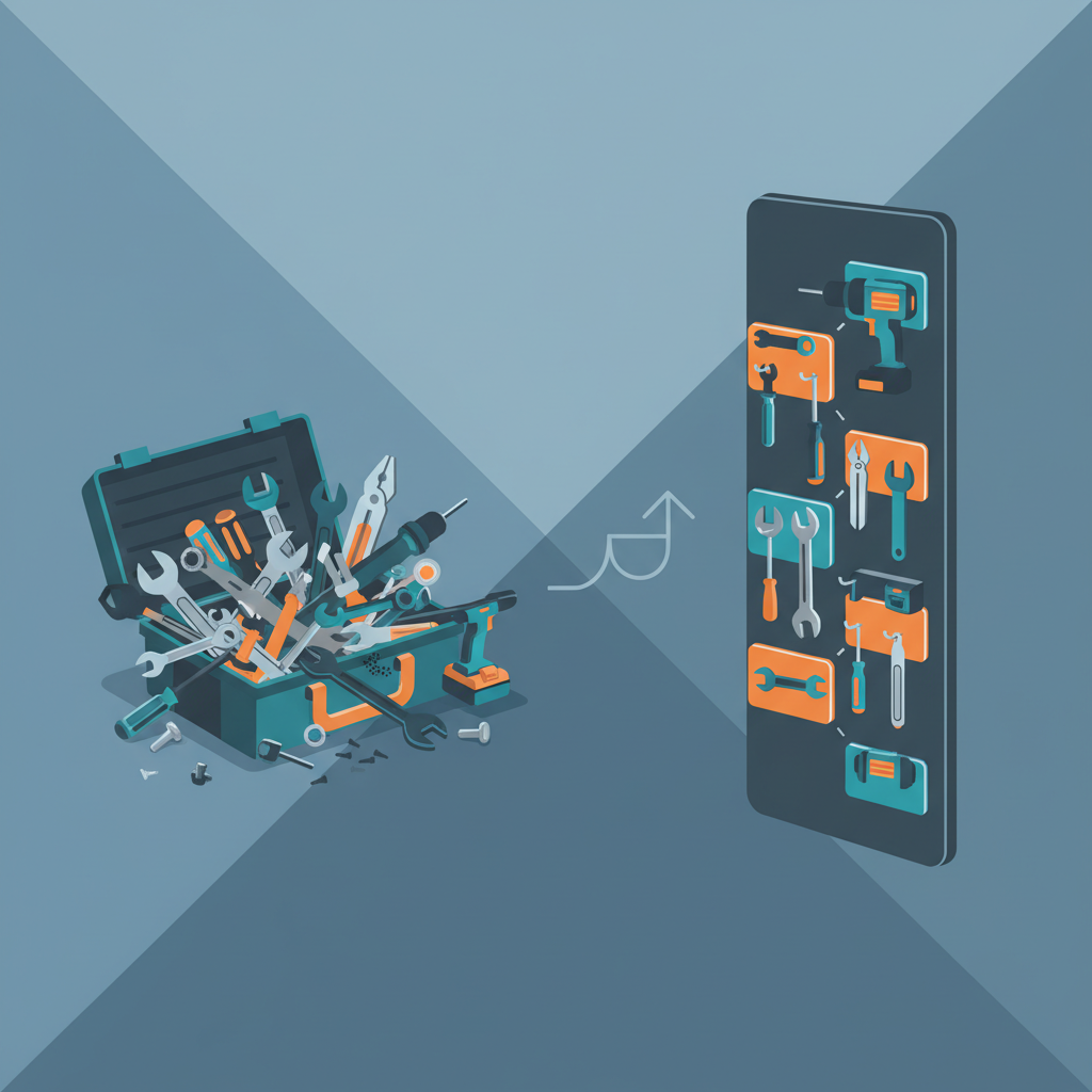 Illustration for Boco Custom: Elevate Tool Organization Beyond Packout with Diverse Mounting Plates