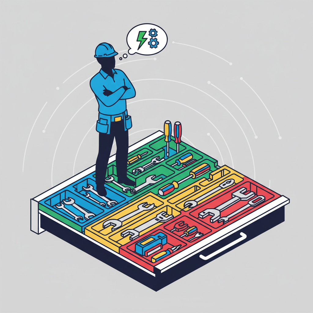 Illustration for Etsy vs. Specialized Fabricators: Where to Find Quality Custom Tool Organization Parts for Tradespeople