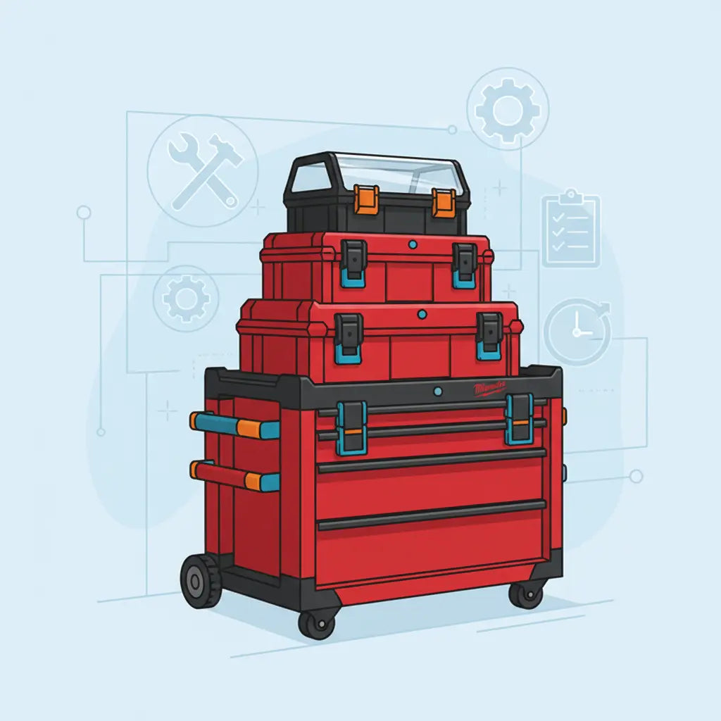 Illustration for Mastering Milwaukee Packout: Smart Organization Strategies for Peak Job Site Efficiency