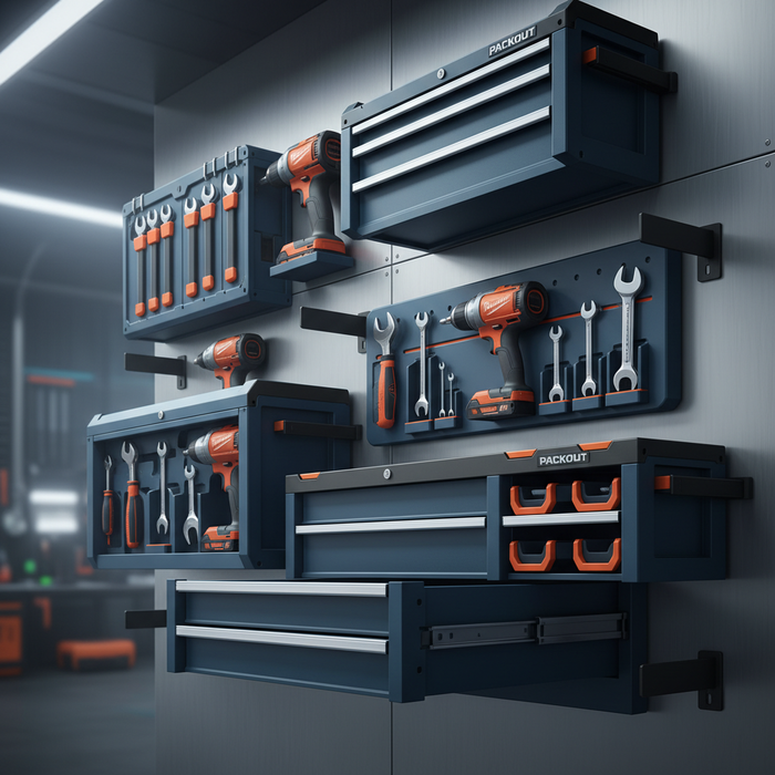 Illustration for Achieve Ultimate Tool Security: Low-Profile Mounting Solutions for Packout Systems