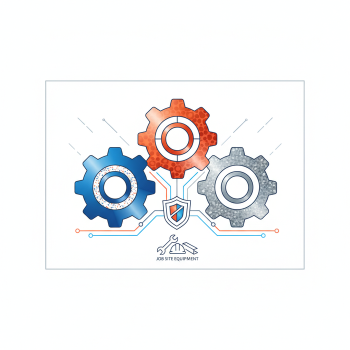 Illustration for Powder Coating vs. Anodizing vs. Galvanizing: Ultimate Protection for Job Site Equipment