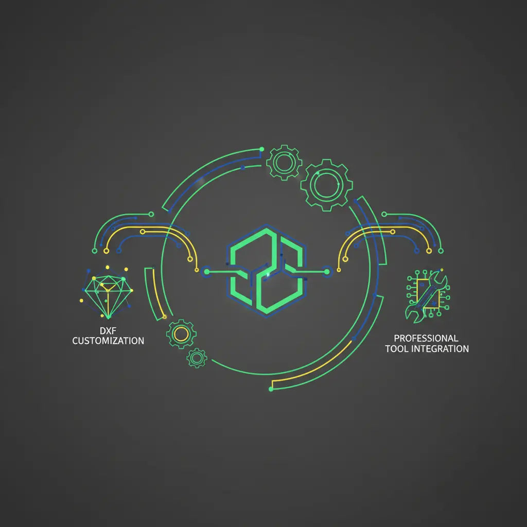 Illustration for Master Advanced DXF Customization for Seamless Professional Tool System Integration