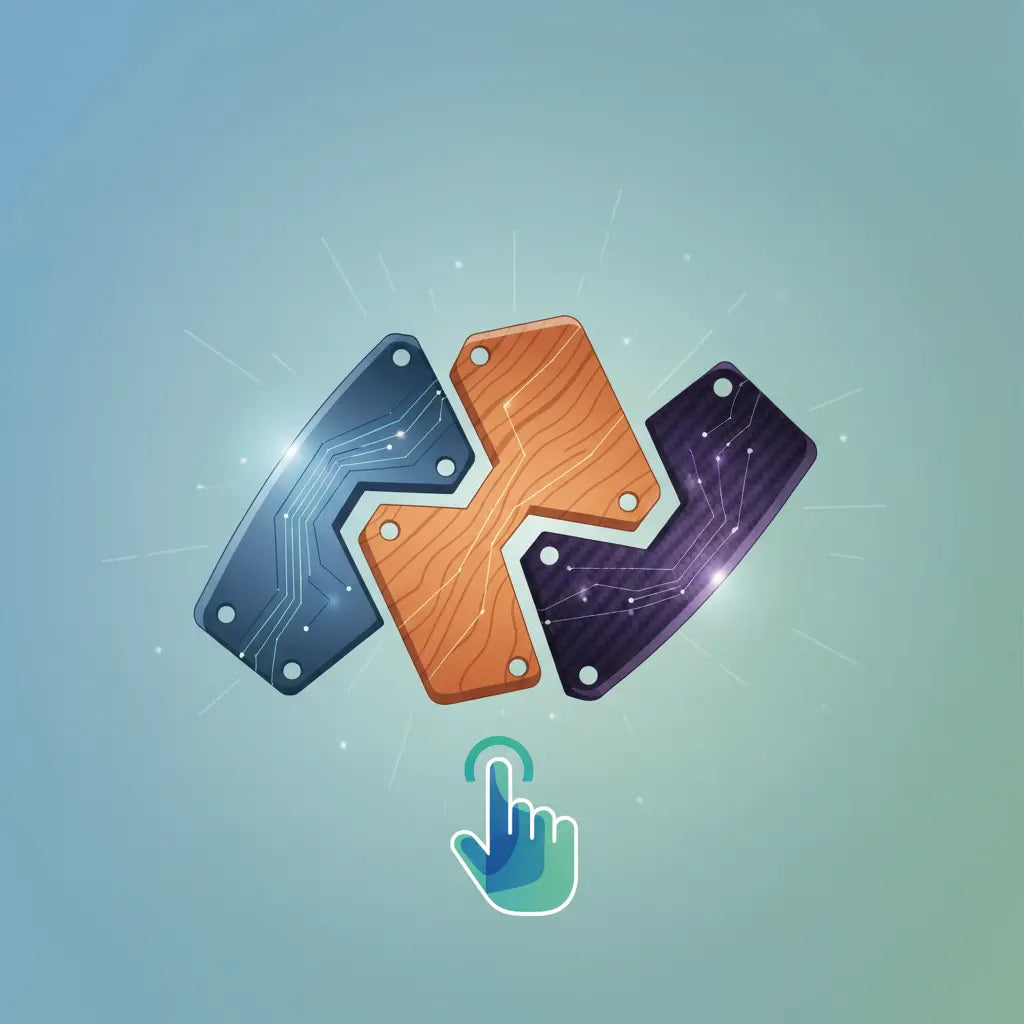 Illustration for Choosing the Right Materials for Robust DIY Tool Mounting Plates