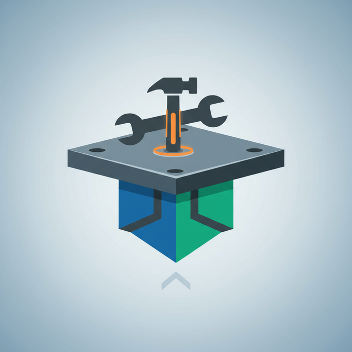 Illustration for Engineered for Strength: Unpacking Mounting Plate Load Capacity and Optimal Thickness