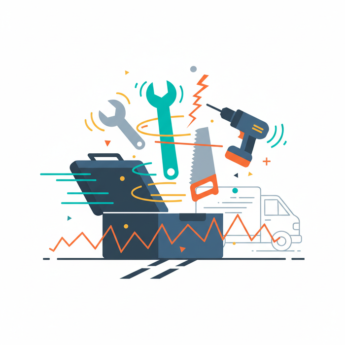 Illustration for Combat Vibration: Secure Your Professional Tools with Durable Mounting Solutions for Transport