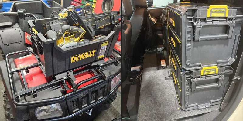 Customer Builds: DEWALT ToughSystem 2.0 Mount on an ATV and in a Work Truck
