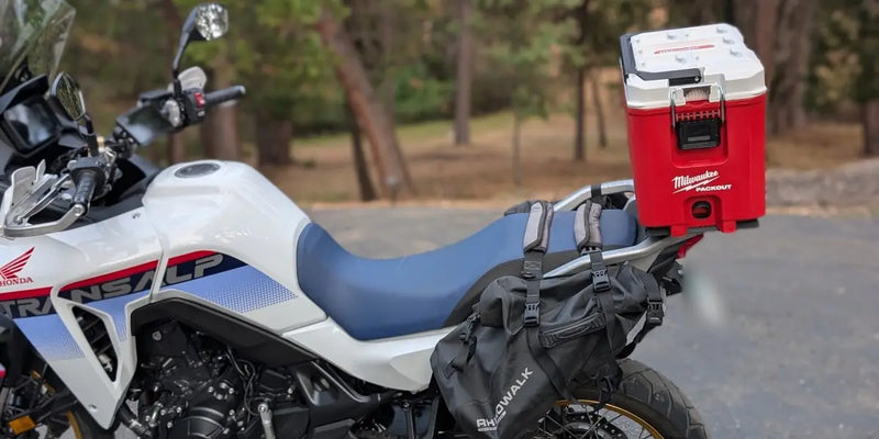 Customer Build: Milwaukee PACKOUT on a Honda XL750 Transalp