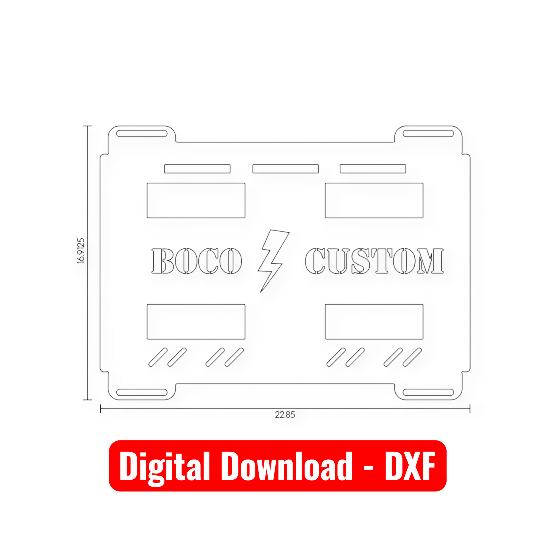CNC Ready DXF Files