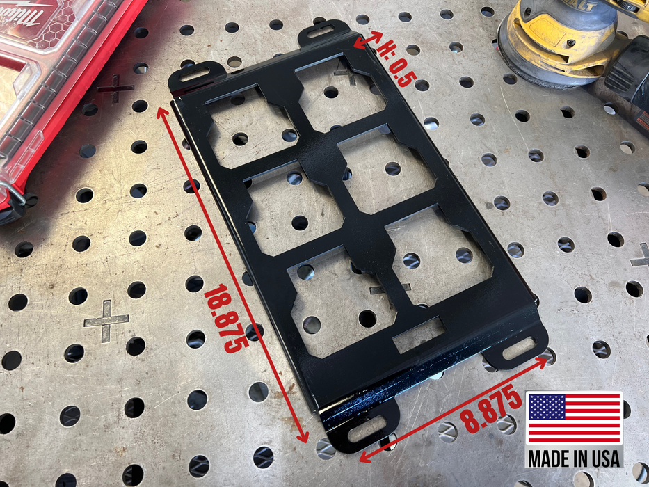 Light Duty Milwaukee Single Packout Mounting Plate