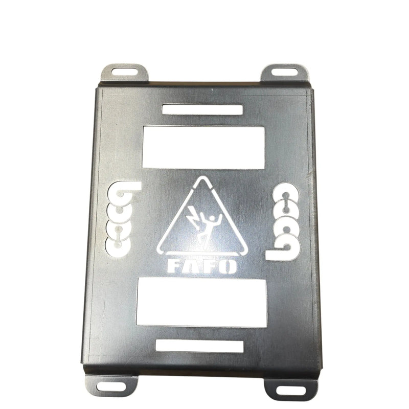 Placa de montaje individual Klein MODbox, calibre 10, resistente