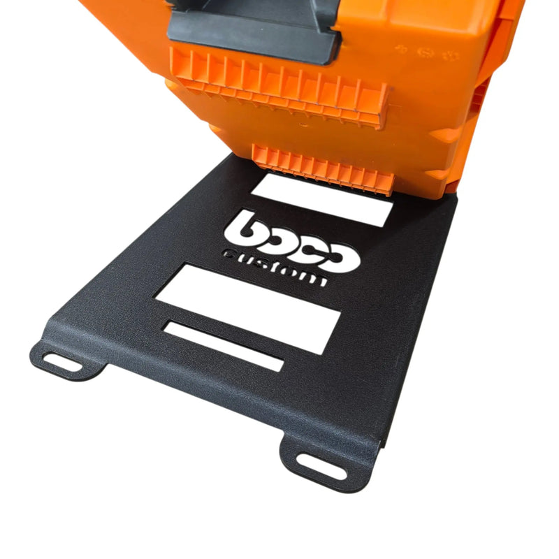 Placa de montaje individual Klein MODbox, calibre 10, resistente