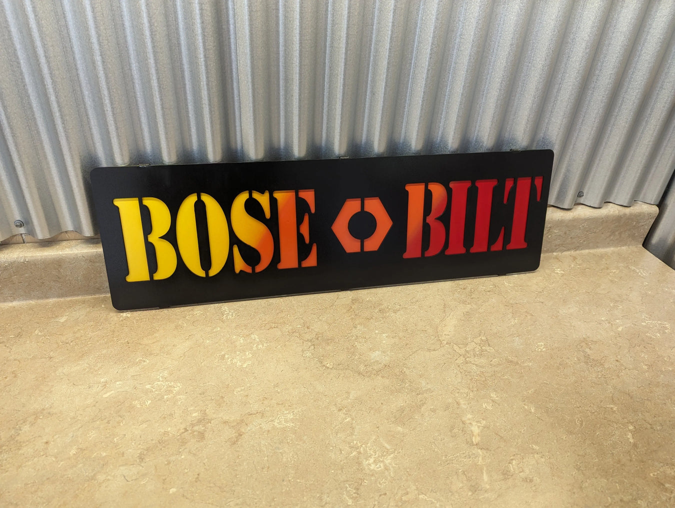 Custom Sign Bose Bilt