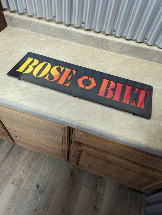 Custom Sign Bose Bilt
