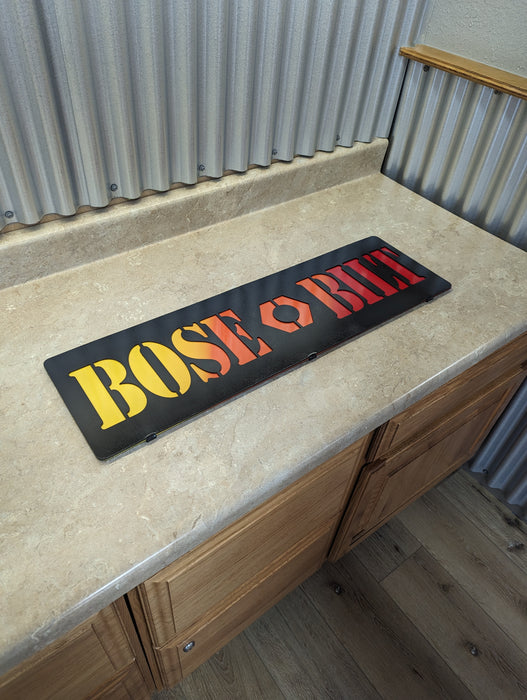 Custom Sign Bose Bilt