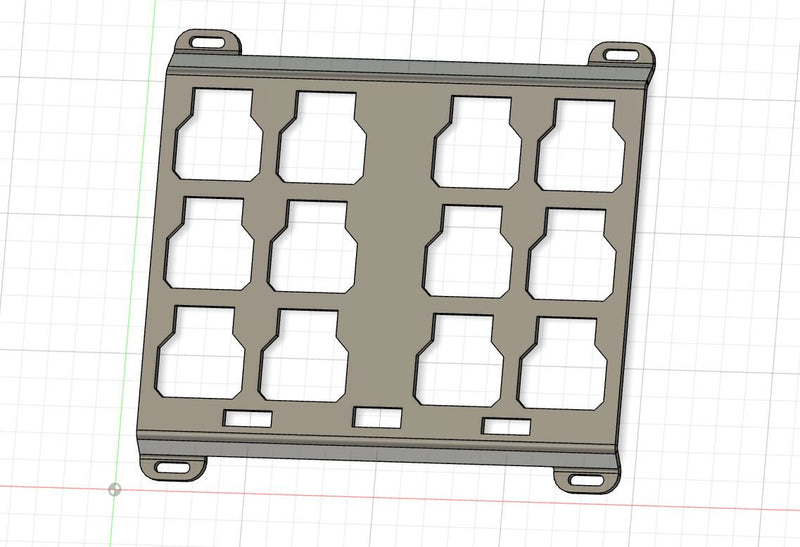 DXF File, Milwaukee Dual Packout Dxf File