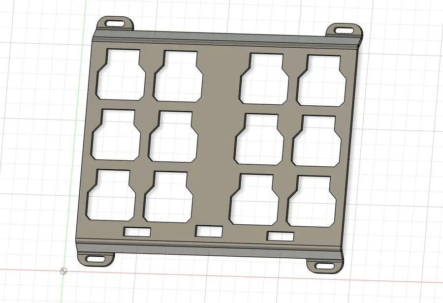 Cut-ready DXF file preview