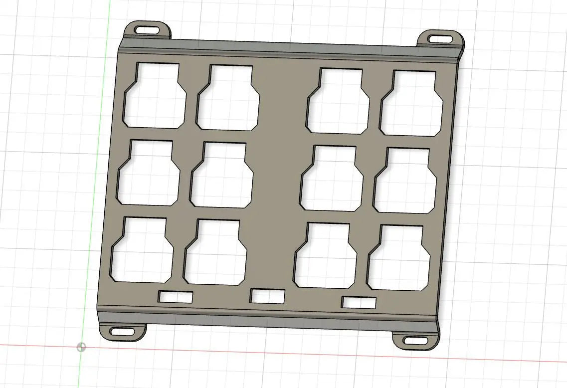DXF File, Milwaukee Dual Packout Dxf File