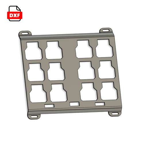 DXF File, Milwaukee Dual Packout Dxf File image
