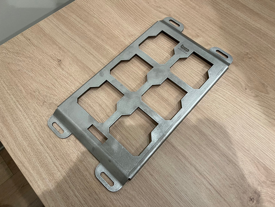 Heavy Duty Slim Low Profile Milwaukee Single Packout Mounting Plate