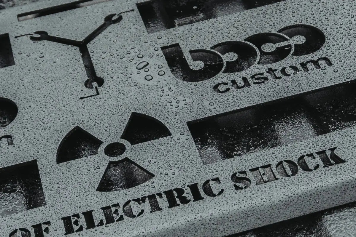 BOCO Custom steel mounting plates