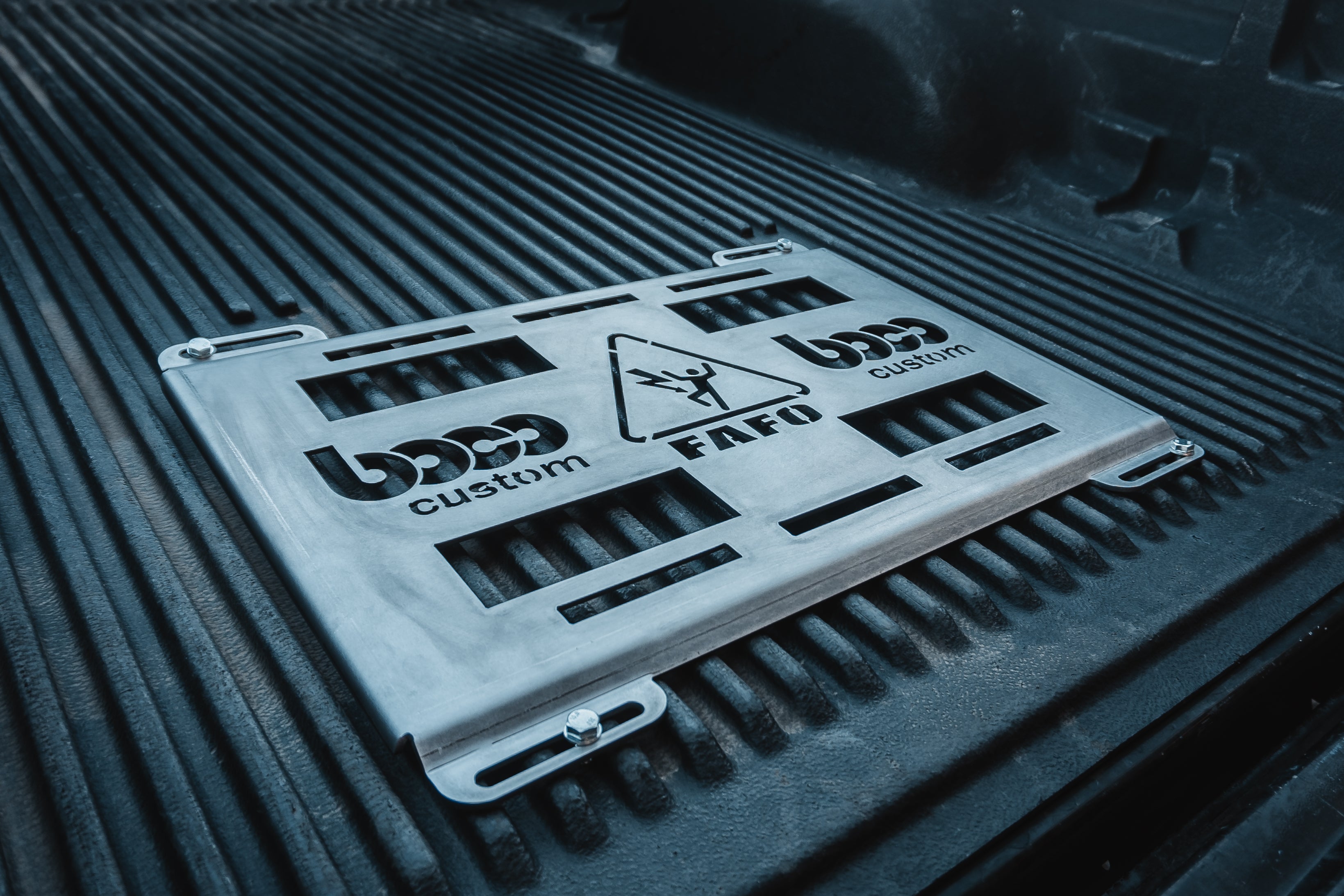 Klein MODbox Dual Mounting Plate, FAFO 10 ga - BoCo Custom