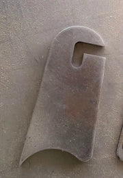 raw steel light bar weld on tab for can-am roll cages