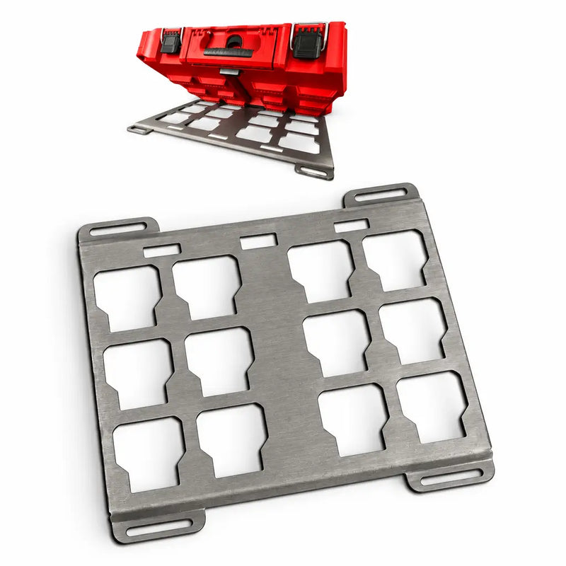 Milwaukee Packout Full-Width Heavy-Duty Mounting Plate – 10-Gauge Steel