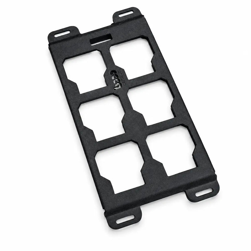 Milwaukee Packout half-width heavy-duty mounting plate, 10-gauge steel, BOCO Custom