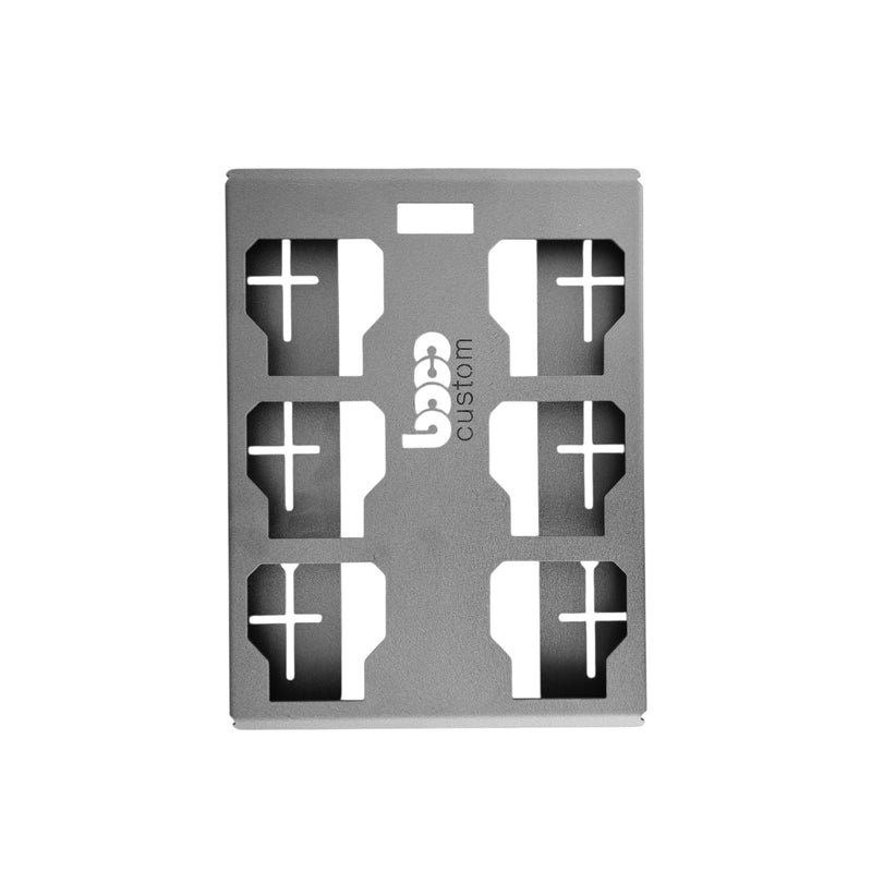 Milwaukee Packout Center Mount Only for Dual Width boxes, for Motorcycles & Bikes, Undermount Or Weld-On