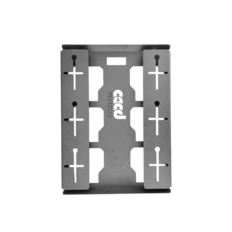 Milwaukee Packout Center Mount Only for Dual Width boxes, for Motorcycles & Bikes, Undermount Or Weld-On