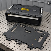 DEWALT ToughSystem 2.0 DXL mounting plate, lockable heavy-duty steel