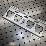 Overview of scratch and dent raw aluminum Packout top row mount
