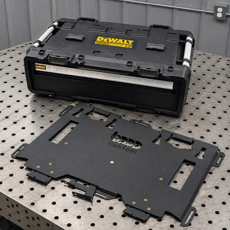 Dewalt ToughSystem 2.0 DXL Mounting Plate, Heavy Duty, Lockable