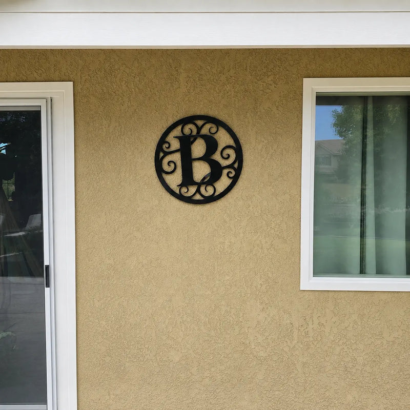 Monogram "B" Wall Art, B-Grade