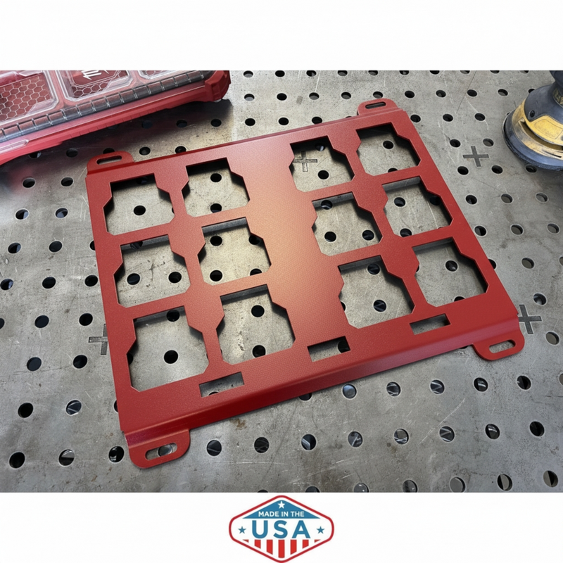 Placa de montaje individual Milwaukee Packout de calibre 14, para trabajo liviano 