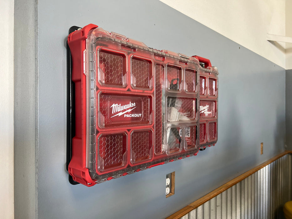 Milwaukee Packout Single Light Duty Slim Low Profile Mounting Plate V2