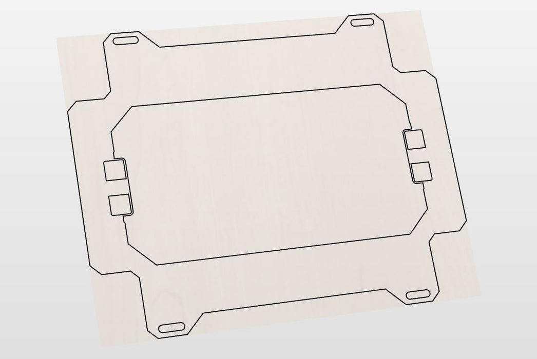 DXF File Only! Husky Build-Out Slim Dxf File
