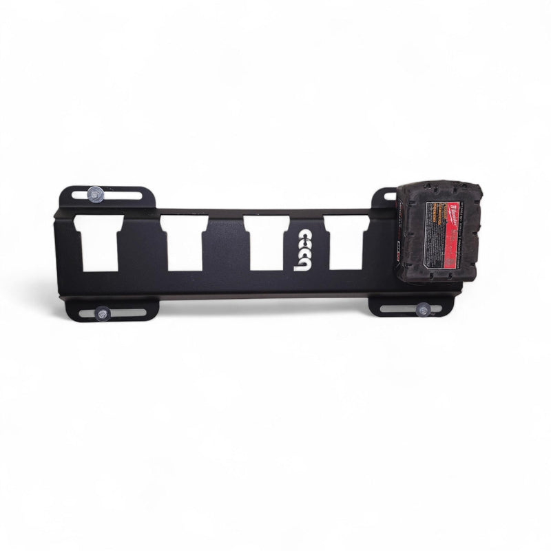 5-Slot Milwaukee M18 & DeWalt 20V Battery Organizer