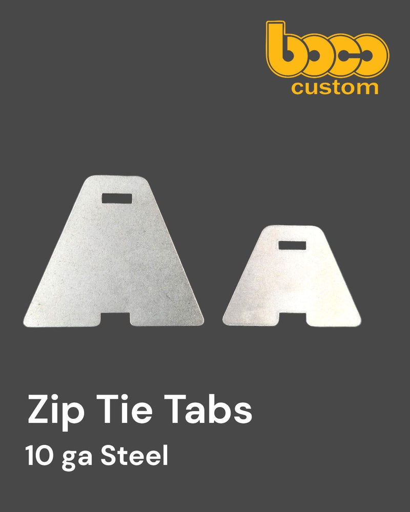 Zip Tie Tab, DIY Weld On, 16-Pack, for ATVs, Cages