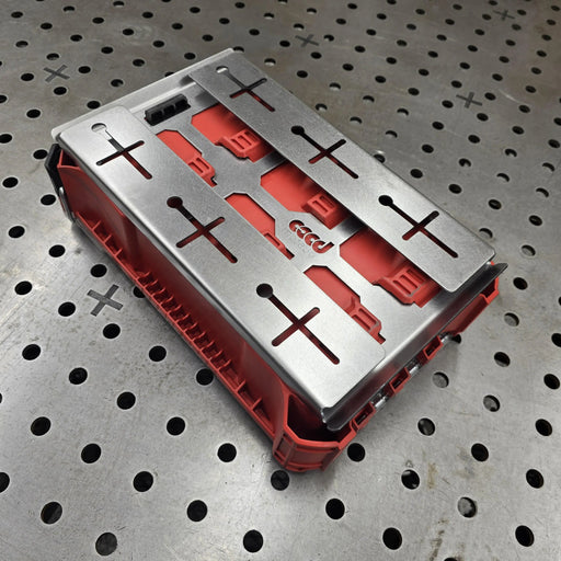 Milwaukee Packout Undermount Half Width DXF File, Plasma Laser CNC Ready, Instant Download, with Bend Table, Metric/Inches, Cut-Ready! BOCO Custom LLC