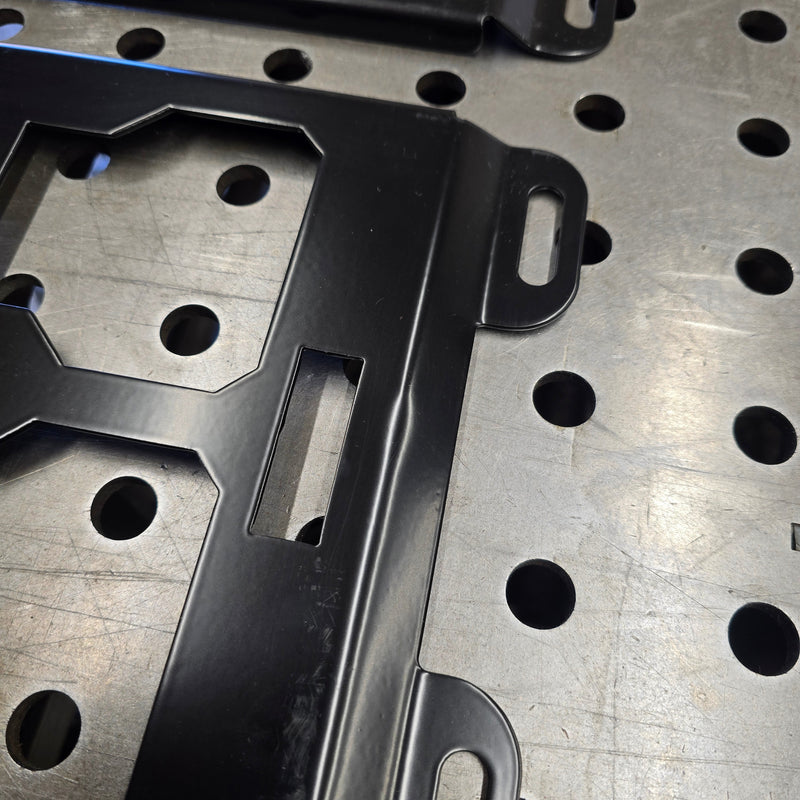 Set of 3, Milwaukee Packout Mounts, Half Width, Gloss Black