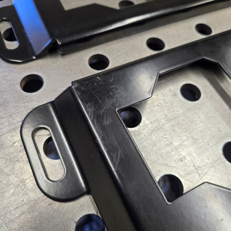 Set of 3, Milwaukee Packout Mounts, Half Width, Gloss Black