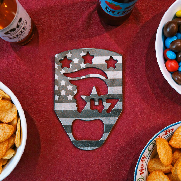 Reclaimed Scrap Metal Bottle Opener