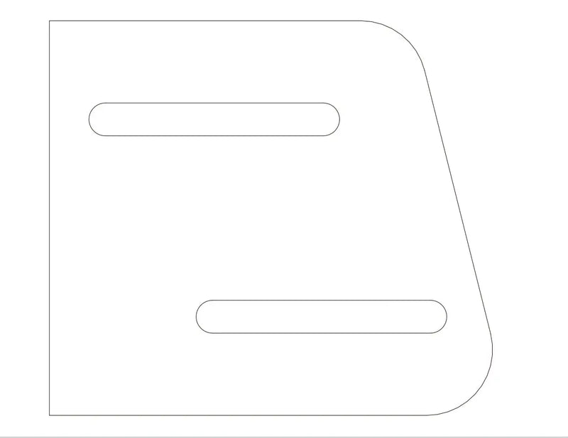 RZR Latch Plate BOCO Custom LLC