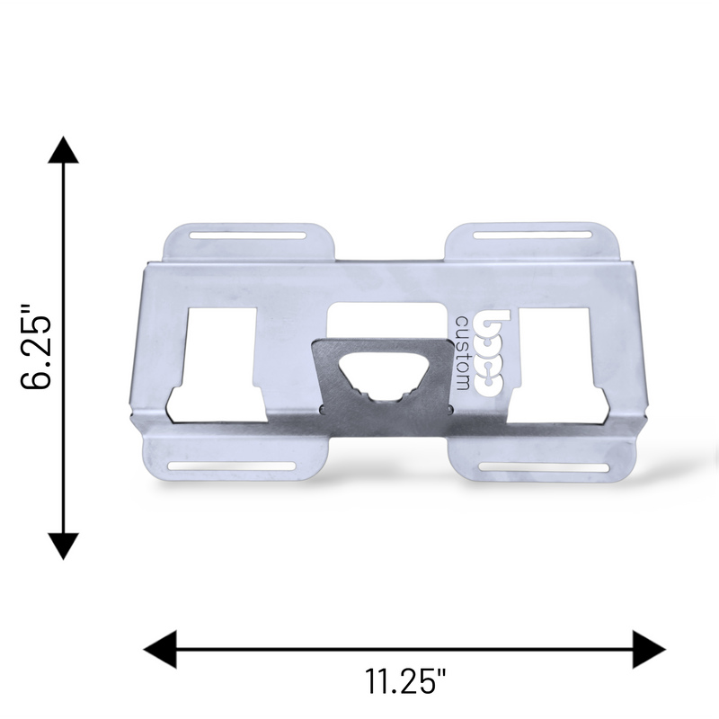 3-Slot Milwaukee M18 and M12 battery holder