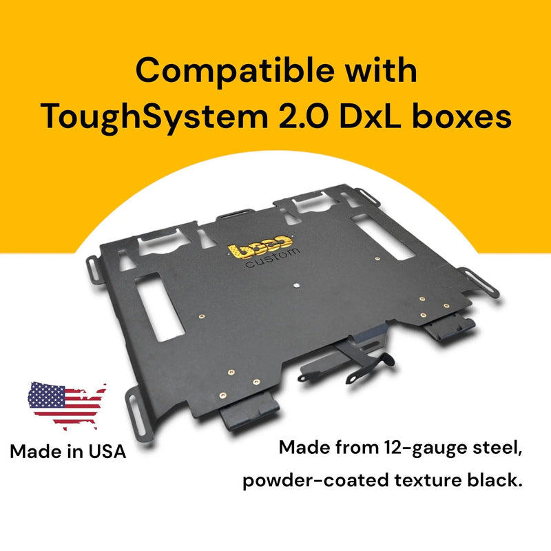 Dewalt ToughSystem 2.0 DXL Mounting Plate, Heavy Duty, Lockable BOCO Custom LLC