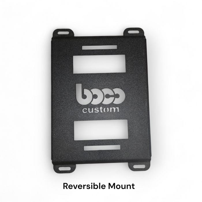 Plaque de montage simple Klein MODbox, robuste, calibre 10